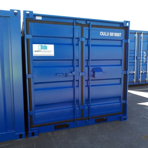 8ft Mini-zeecontainer - Veilige draagbare opslagcontainer met houten vloer | Nieuw