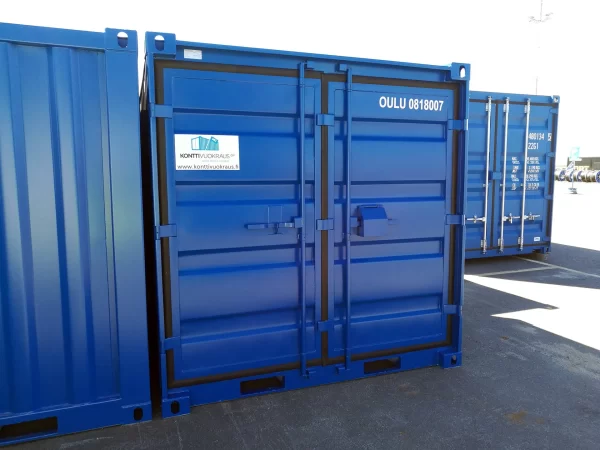 8ft Mini-zeecontainer - Veilige draagbare opslagcontainer met houten vloer | Nieuw