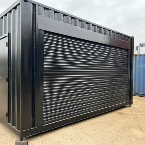 16ft-x-8ft-roller-shutter-shipping-container-for-sale-1200x900-1.webp 16ft zeecontainer met rolluikdeur - Veilige stalen opslageenheid
