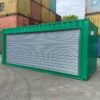 20ft zeecontainer met volledige zijroldeur te koop in Nederland - Veilige opslagcontainer met rolluiken