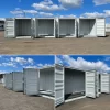 40ft High Cube zeecontainer met 4 deuren en open zijkant - container voor één reis en gemakkelijke toegang