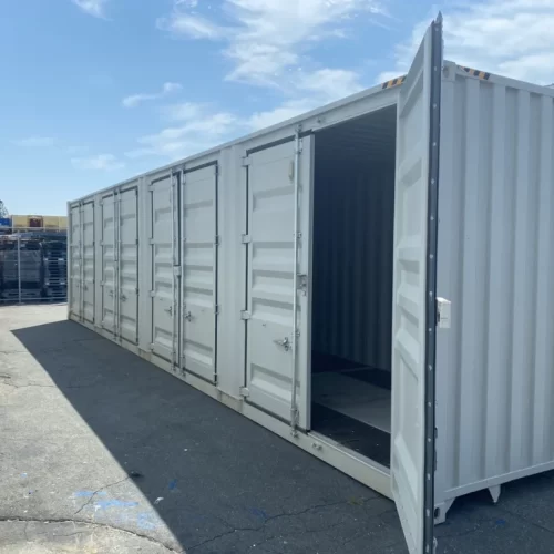 40ft High Cube zeecontainer met volledige toegang aan de zijkant - Open zijcontainer met één reis