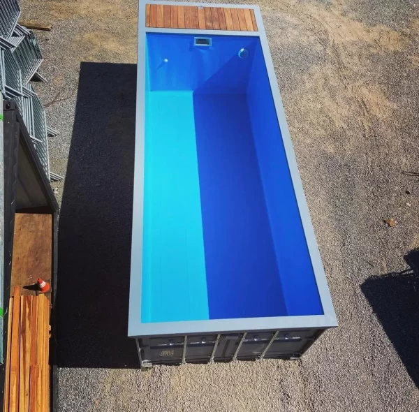 30 FT Container Zwembad - Standaard Uitvoering