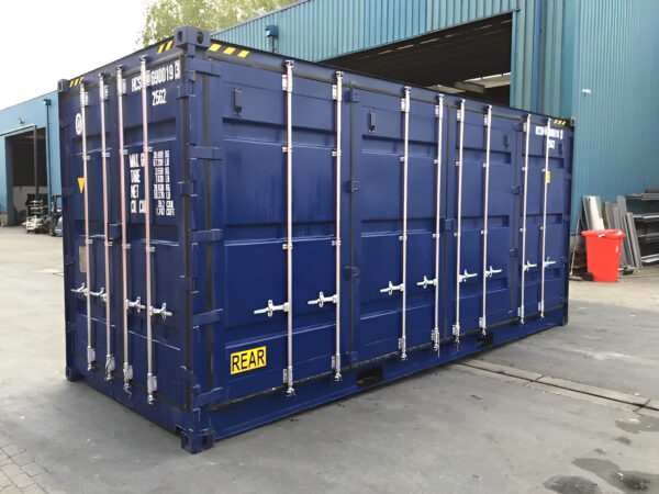 20Ft-Open-Side-High-Cube-Container5.jpg 20ft High Cube zeecontainer met volledige opening aan de zijkant - één reis Nieuw | CSC-gecertificeerd