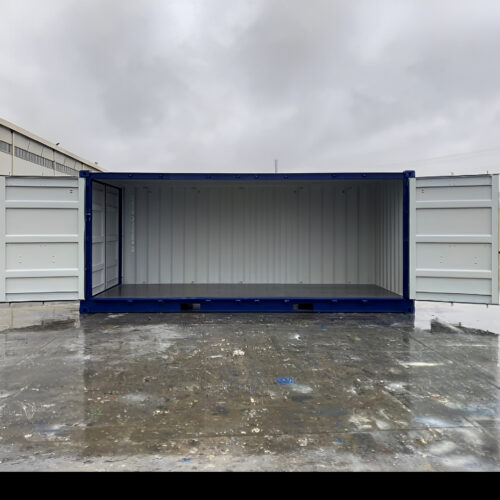 20ft zeecontainer met volledige opening aan de zijkant - één reis Nieuw | Volledige toegang aan de zijkant | CSC-verguld