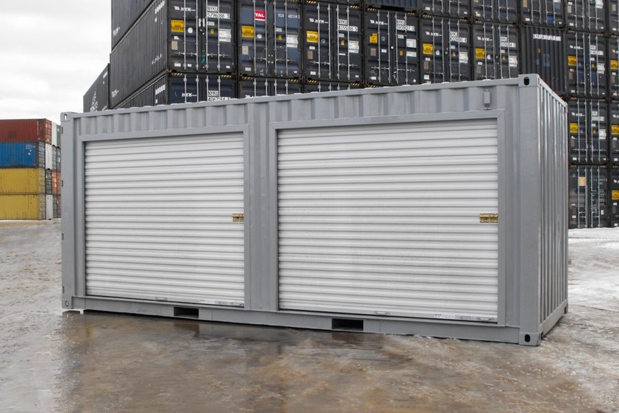 20ft zeecontainer met 2 in Nederland