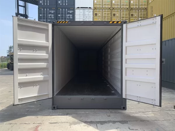 40ft High Cube zijopening dubbele deur zeecontainer - Nieuwe container met meerdere toegangen voor één reis