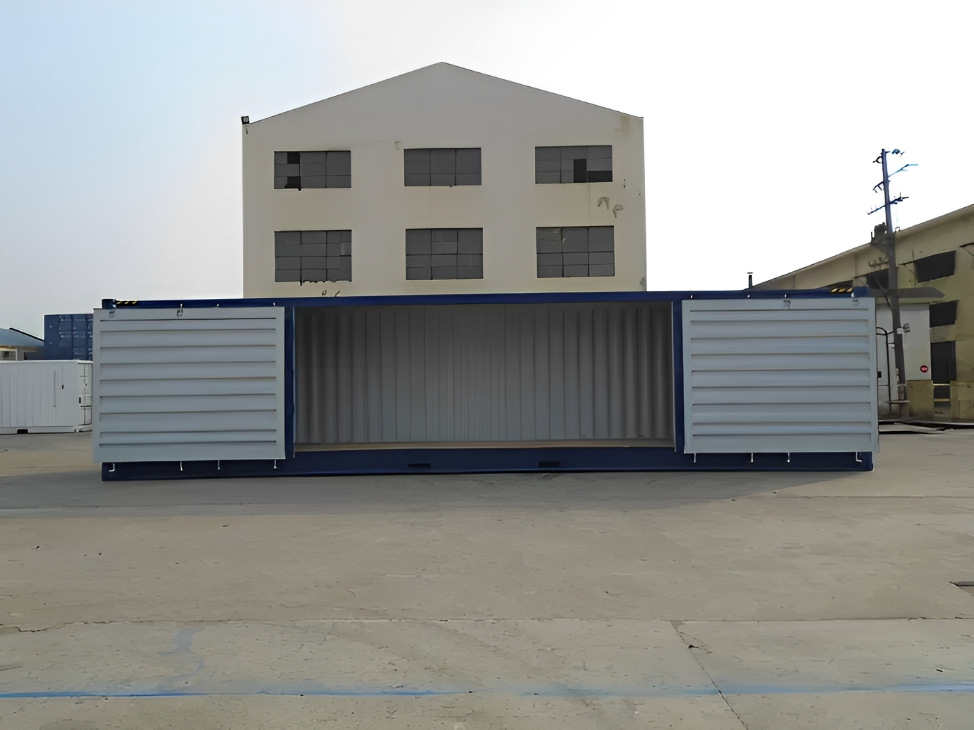40ft high cube zeecontainer in Nederland