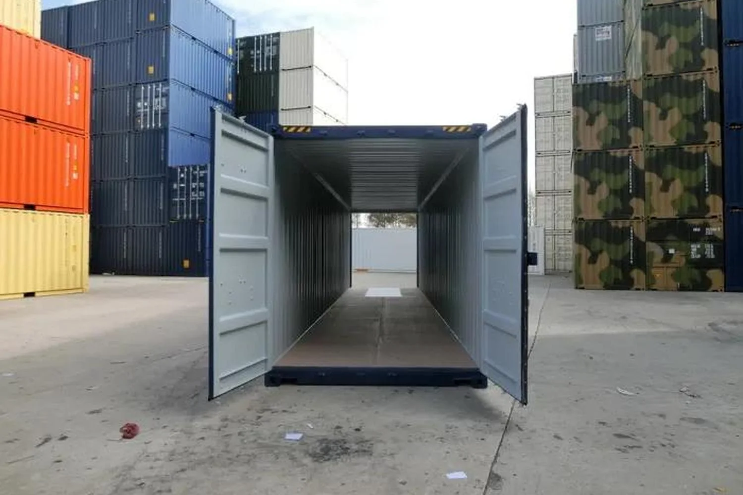40ft tunnelcontainer met dubbele in Nederland