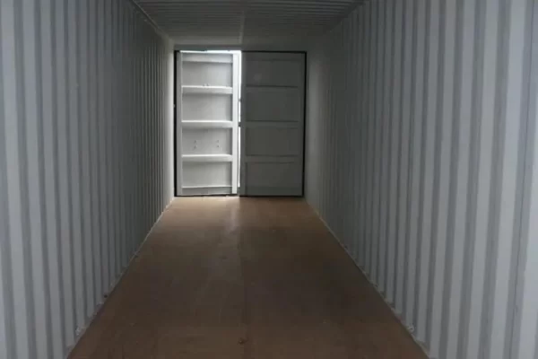 40ft-container-tunnel-one-trip-internal.webp 40ft tunnelcontainer met dubbele einddeuren - Nieuwe container voor één reis met dubbele toegang