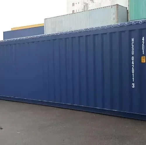 40ft-x-8ft-used-shipping-container-open-top.webp 40ft gebruikte open zeecontainer - verwijderbaar zeildoekdak | Vracht waardig