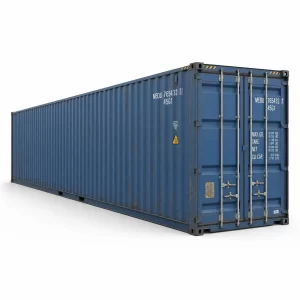 45ft High Cube gebruikte zeecontainer - Cargo Worthy blauwe extra lange opslagcontainer
