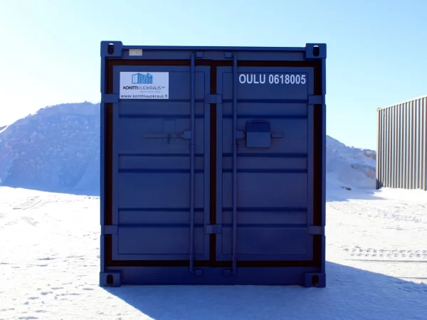 8ft Mini-zeecontainer - Veilige draagbare opslagcontainer met houten vloer | Nieuw