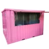 Bar-contenedor-3x2-RAL3014-1.webp 10ft Roze Container Bar Kiosk - Draagbare Pop-Up Voedsel- en Drankcontainer - RAL 3014