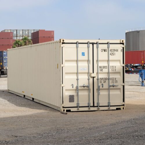 40ft nieuwe standaard zeecontainer | Opslagcontainer voor één reis