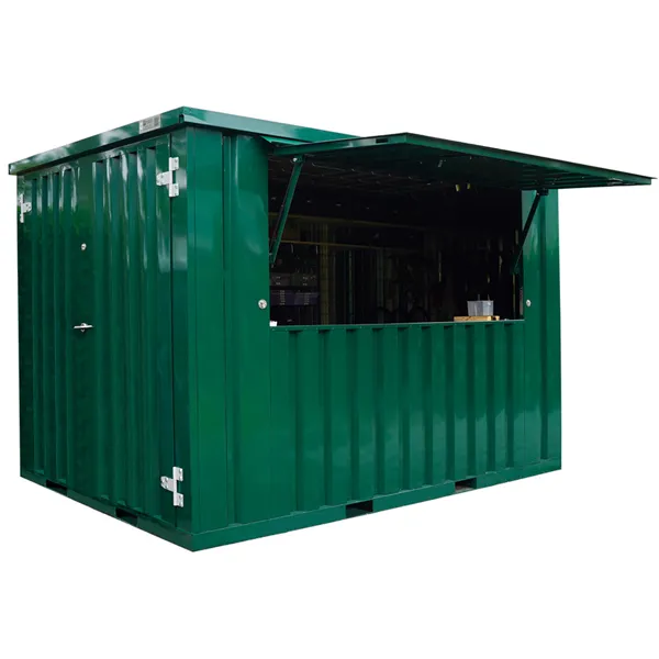FOCO-BAR-3X2-RAL-6016-01-1.webp 10ft Container Bar Kiosk - Draagbare café-, koffie- en voedselkraamcontainer - Groen