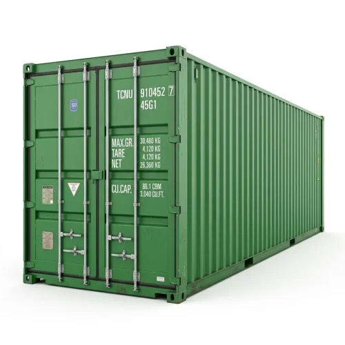 45ft High Cube Zeecontainer - Extra lange opslagcontainer voor één reis Groen