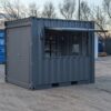 IMG_2804.jpg 10ft Pop-Up Container Café Kiosk met Serveerluik & Planken - Portable Food & Beverage Container Nederland