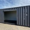 IMG_4750.jpg 20ft transportcontainer voor één reis met zijroldeur - RAL 7015 grijze veilige opslageenheid