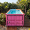 Roze 30 FT Container Zwembad