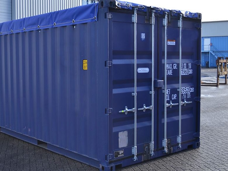 20ft high cube open in Nederland