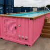 Roze 30 FT Container Zwembad