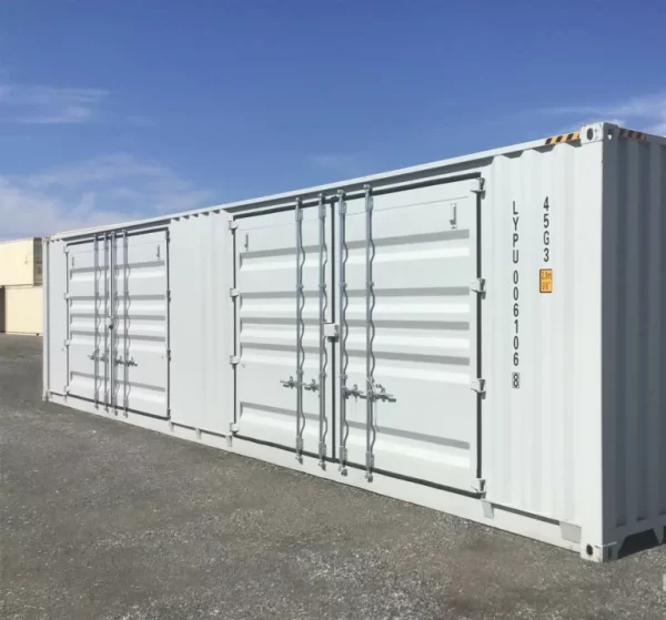 40ft High Cube One Trip-zeecontainer met dubbele toegangsdeuren aan de zijkant