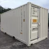 20ft One Trip Shipping Container met drievoudige toegang te koop in Nederland - Zijpersoneelsdeur + dubbele vrachtdeuren