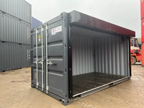 s-l1600-1-70-2.webp 20ft zeecontainer met geëlektrificeerde volledige zijroldeur - Nieuwe veilige opslageenheid met één reis