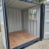 s-l1600-18-6.webp 8ft Shipping Container Site Office & Secure Lock-Up Box - Draagbare werkplaatsschuur met personeelsdeur en raam