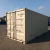 20ft One Trip Shipping Container met drievoudige toegang te koop in Nederland - Zijpersoneelsdeur + dubbele vrachtdeuren