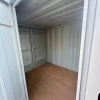 7ft-opslagcontainer voor locaties met personeelsdeur en veiligheidsraam - Nieuwe compacte opslageenheid