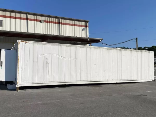 40ft High Cube geïsoleerde zeecontainer met 5 ton HVAC-systeem | Klimaatgestuurde container