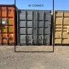 40ft dubbeldeurs zeecontainer met interne planken - Gebruikte opslagcontainer