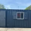 20ft Anti Vandal Office & Canteen Container te koop in Nederland - Beveiligd locatiekantoor met personeelspauzeruimte