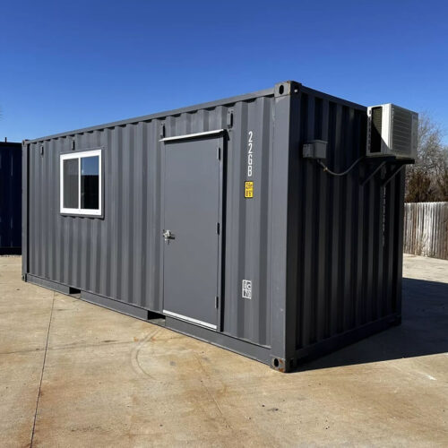 tc164.jpg 20ft geïsoleerd verzendcontainerkantoor met airconditioning - Draagbare kantoorcontainer