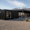 De Ultieme Containerwoning - 10-Module Luxe Binnenplaats Wellness Villa met Plunge Pool, 3 Slaapkamers, Kantoor, Kunstatelier & Ontspanningsruimte