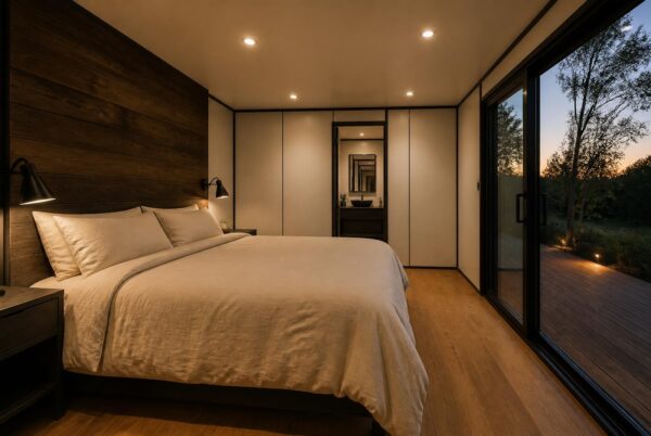 De Ultieme Containerwoning - 10-Module Luxe Binnenplaats Wellness Villa met Plunge Pool, 3 Slaapkamers, Kantoor, Kunstatelier & Ontspanningsruimte