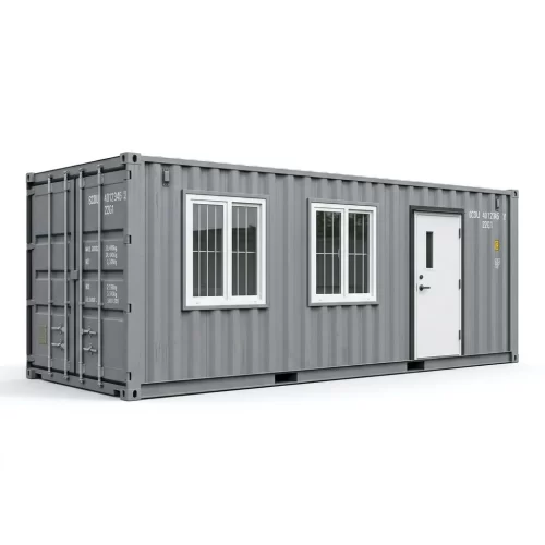 ypbXQCsC.webp 40ft draagbare kantoorcontainer - Omgebouwde zeecontainer Office Grijs