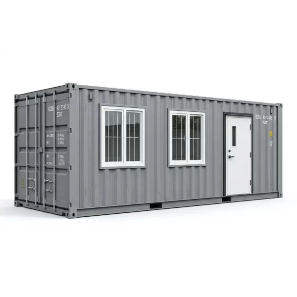 ypbXQCsC.webp 40ft draagbare kantoorcontainer - Omgebouwde zeecontainer Office Grijs